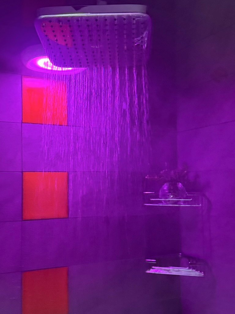 MRS BATHROOM CROMOTHERAPY SHOWER