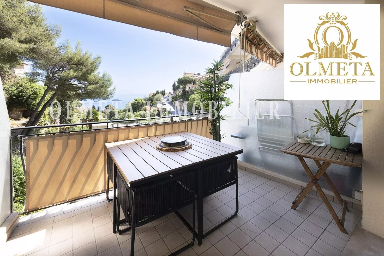 Pied?à?terre idéal près de Monaco : 3P vue mer, terrasses