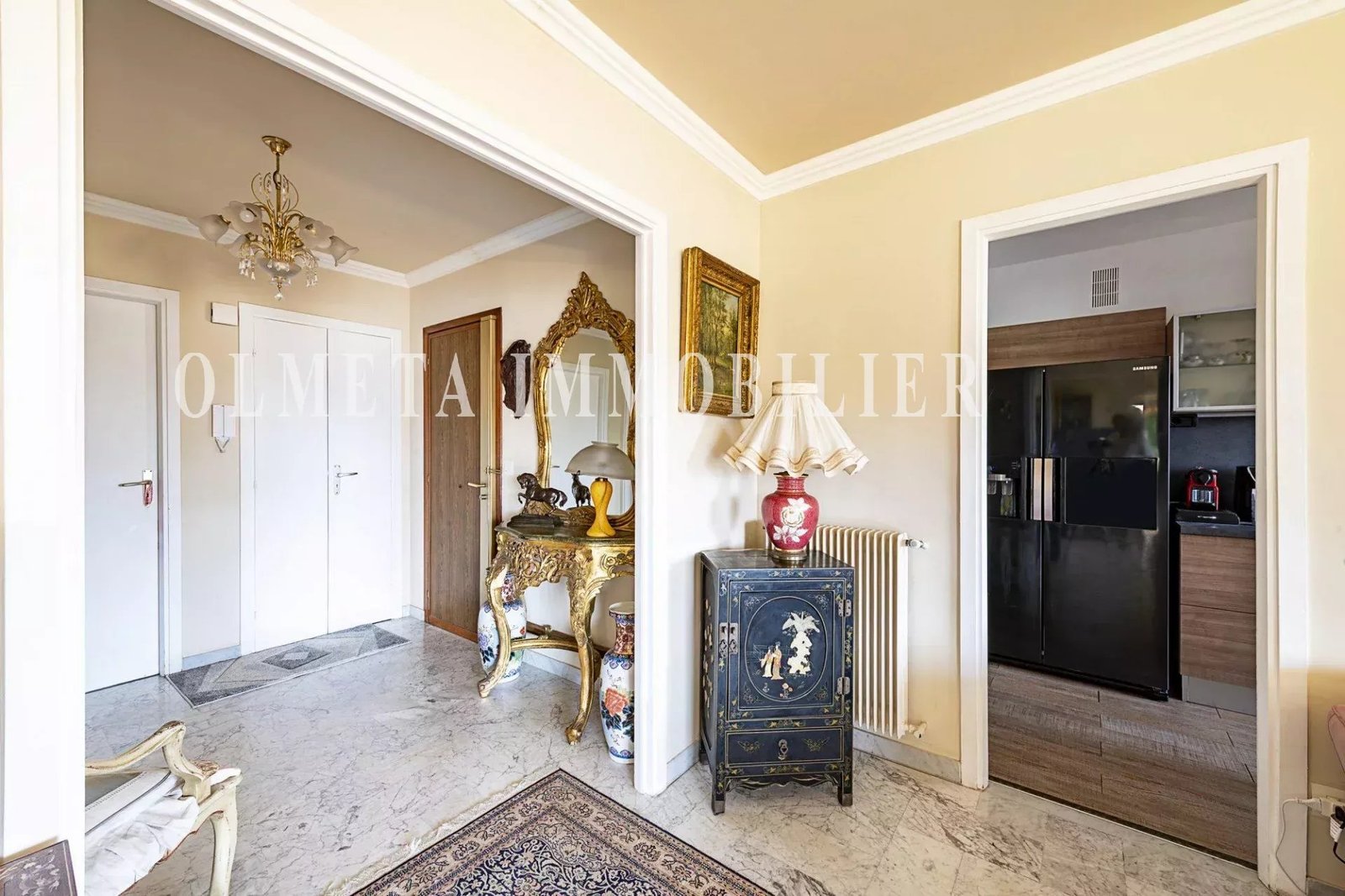 L’élégance d’un grand appartement, la tranquillité d’un